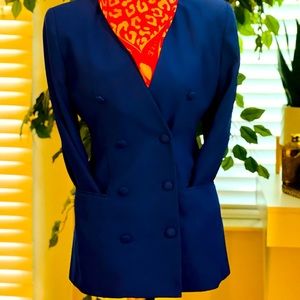 Casual corner double breasted blazer